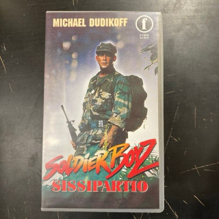 Soldier Boyz - sissipartio VHS (VG+/M-) -toiminta/jännitys-